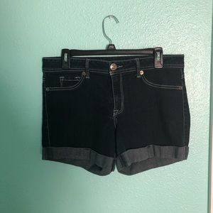 Stone Love Dark blue denim shorts